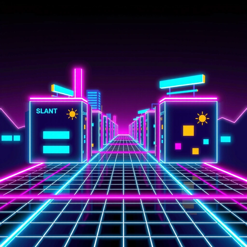 Neon Skies game screenshot